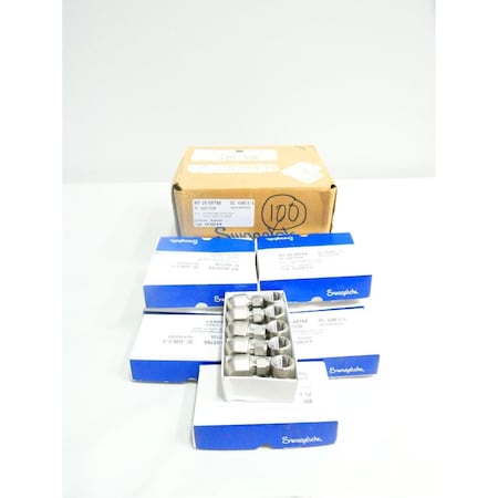 Swagelok 3/8IN 1/2IN STAINLESS TUBE NPT PIPE ELBOW, 100PK SS-600-8-8